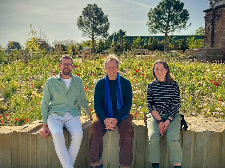 Matthew Pottage, Monty Don, Fiona Packe